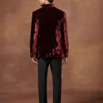 Regal Velour: The Bespoke Gala Tuxedo Jacket - Luxurious Style in Sizes S to XL | Jaipurio